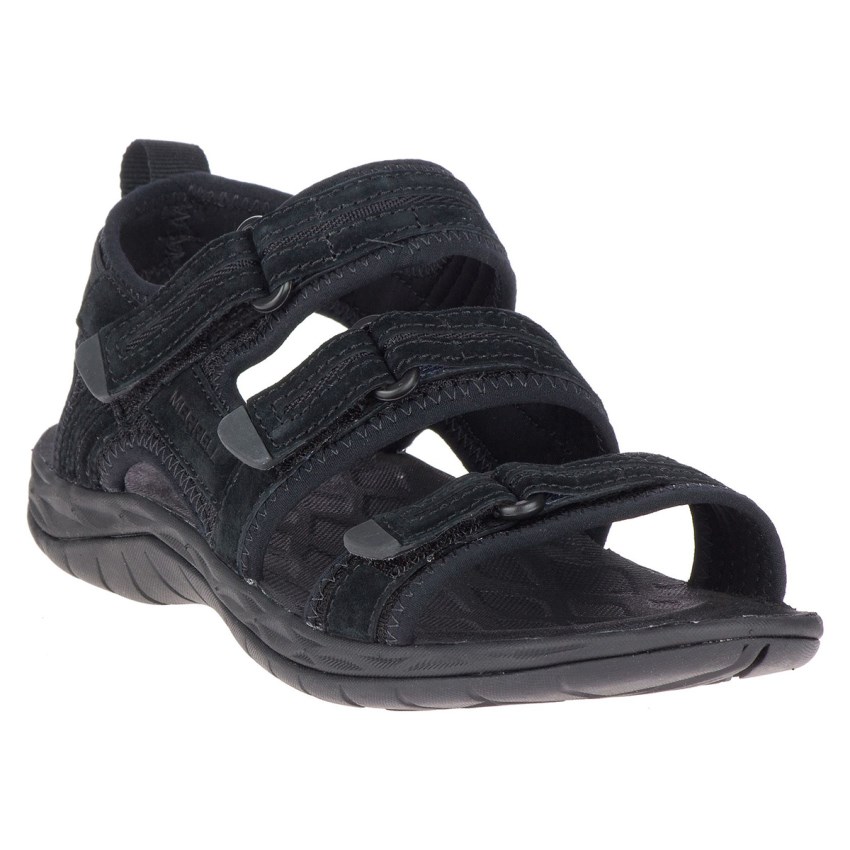 Sandales Merrell Siren 2 Strap Noir Femme | L.Q.YJQA